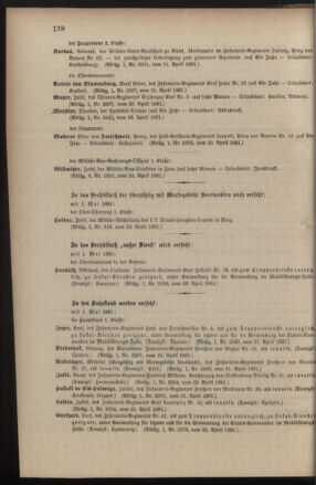 Kaiserlich-königliches Armee-Verordnungsblatt: Personal-Angelegenheiten 18810426 Seite: 72