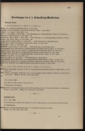 Kaiserlich-königliches Armee-Verordnungsblatt: Personal-Angelegenheiten 18810609 Seite: 3