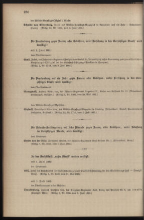 Kaiserlich-königliches Armee-Verordnungsblatt: Personal-Angelegenheiten 18810609 Seite: 6