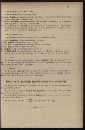 Kaiserlich-königliches Armee-Verordnungsblatt: Personal-Angelegenheiten 18810715 Seite: 3