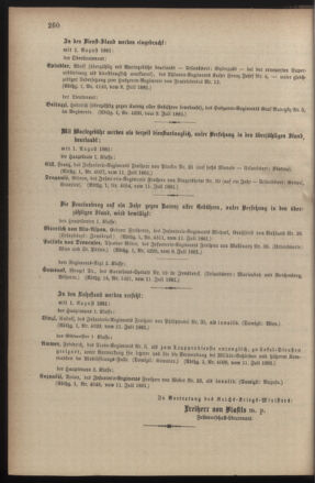 Kaiserlich-königliches Armee-Verordnungsblatt: Personal-Angelegenheiten 18810715 Seite: 6