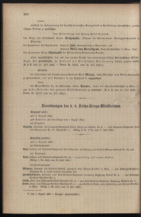 Kaiserlich-königliches Armee-Verordnungsblatt: Personal-Angelegenheiten 18810720 Seite: 2