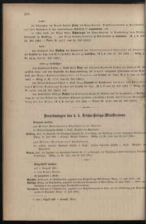 Kaiserlich-königliches Armee-Verordnungsblatt: Personal-Angelegenheiten 18810727 Seite: 2