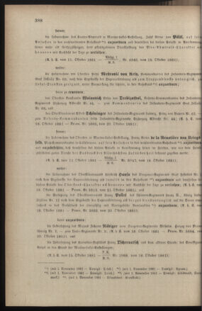 Kaiserlich-königliches Armee-Verordnungsblatt: Personal-Angelegenheiten 18811022 Seite: 2