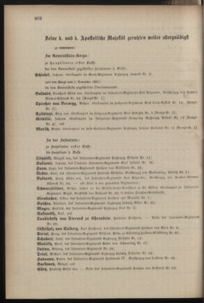 Kaiserlich-königliches Armee-Verordnungsblatt: Personal-Angelegenheiten 18811028 Seite: 10