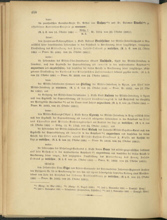 Kaiserlich-königliches Armee-Verordnungsblatt: Personal-Angelegenheiten 18811028 Seite: 66