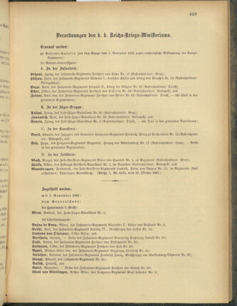 Kaiserlich-königliches Armee-Verordnungsblatt: Personal-Angelegenheiten 18811028 Seite: 67