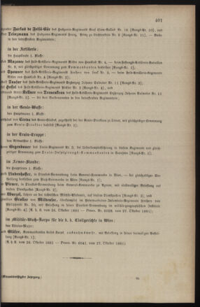 Kaiserlich-königliches Armee-Verordnungsblatt: Personal-Angelegenheiten 18811028 Seite: 9