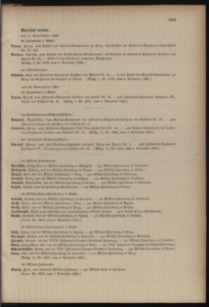 Kaiserlich-königliches Armee-Verordnungsblatt: Personal-Angelegenheiten 18811109 Seite: 7