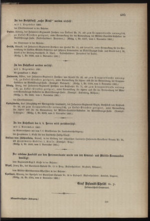 Kaiserlich-königliches Armee-Verordnungsblatt: Personal-Angelegenheiten 18811109 Seite: 9