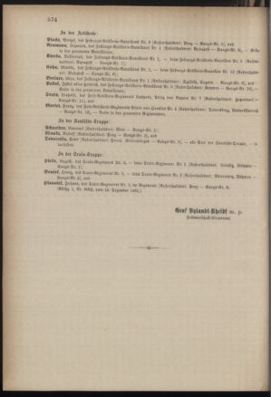 Kaiserlich-königliches Armee-Verordnungsblatt: Personal-Angelegenheiten 18811217 Seite: 34