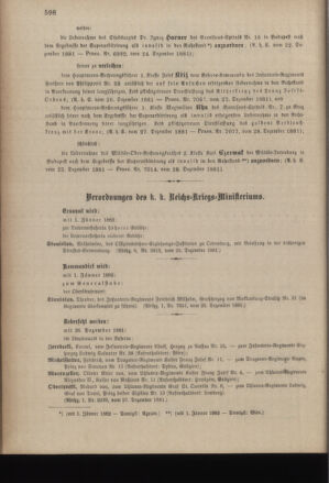 Kaiserlich-königliches Armee-Verordnungsblatt: Personal-Angelegenheiten 18811230 Seite: 2