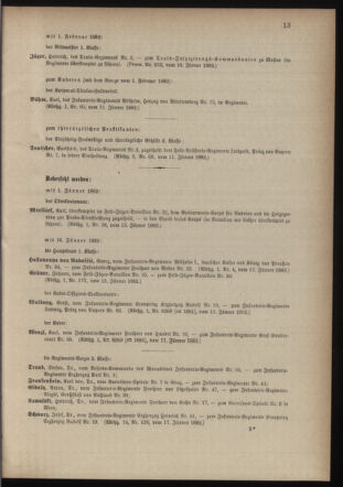 Kaiserlich-königliches Armee-Verordnungsblatt: Personal-Angelegenheiten 18820119 Seite: 3