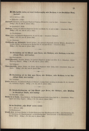 Kaiserlich-königliches Armee-Verordnungsblatt: Personal-Angelegenheiten 18820124 Seite: 5