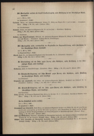 Kaiserlich-königliches Armee-Verordnungsblatt: Personal-Angelegenheiten 18820210 Seite: 6