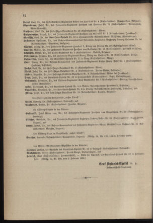 Kaiserlich-königliches Armee-Verordnungsblatt: Personal-Angelegenheiten 18820210 Seite: 8