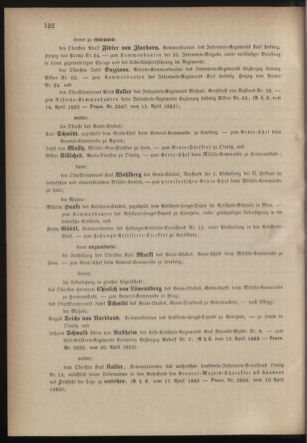 Kaiserlich-königliches Armee-Verordnungsblatt: Personal-Angelegenheiten 18820421 Seite: 2