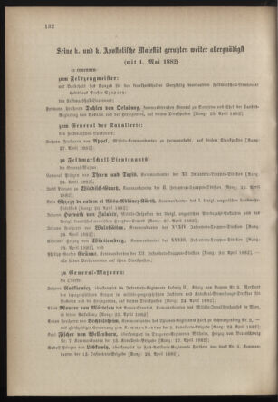 Kaiserlich-königliches Armee-Verordnungsblatt: Personal-Angelegenheiten 18820426 Seite: 2