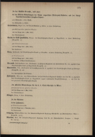 Kaiserlich-königliches Armee-Verordnungsblatt: Personal-Angelegenheiten 18820426 Seite: 41