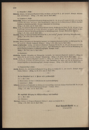 Kaiserlich-königliches Armee-Verordnungsblatt: Personal-Angelegenheiten 18820426 Seite: 78