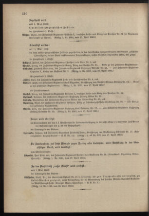 Kaiserlich-königliches Armee-Verordnungsblatt: Personal-Angelegenheiten 18820429 Seite: 2