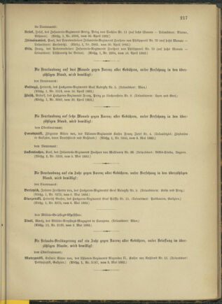 Kaiserlich-königliches Armee-Verordnungsblatt: Personal-Angelegenheiten 18820510 Seite: 5