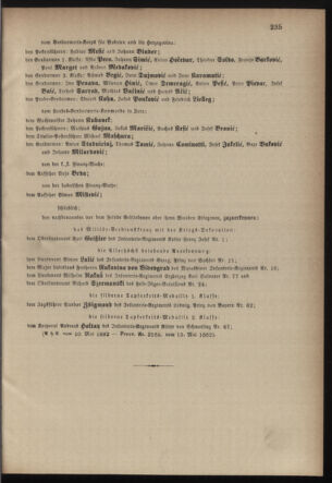 Kaiserlich-königliches Armee-Verordnungsblatt: Personal-Angelegenheiten 18820514 Seite: 15