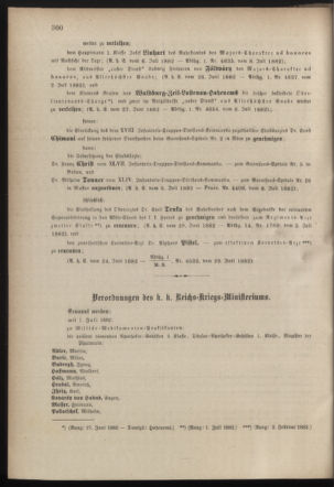 Kaiserlich-königliches Armee-Verordnungsblatt: Personal-Angelegenheiten 18820709 Seite: 4