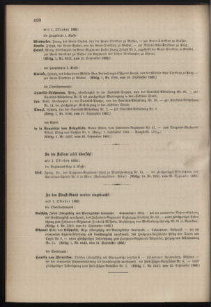 Kaiserlich-königliches Armee-Verordnungsblatt: Personal-Angelegenheiten 18820927 Seite: 6