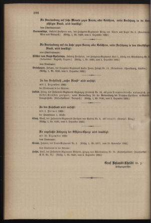 Kaiserlich-königliches Armee-Verordnungsblatt: Personal-Angelegenheiten 18821207 Seite: 6