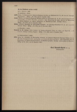 Kaiserlich-königliches Armee-Verordnungsblatt: Personal-Angelegenheiten 18821216 Seite: 6