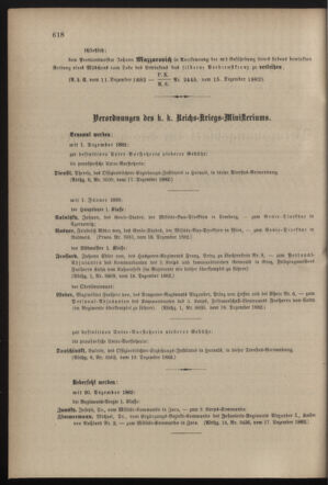 Kaiserlich-königliches Armee-Verordnungsblatt: Personal-Angelegenheiten 18821221 Seite: 2