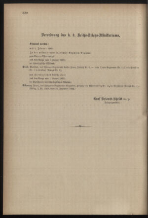 Kaiserlich-königliches Armee-Verordnungsblatt: Personal-Angelegenheiten 18821224 Seite: 28