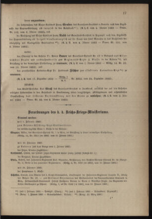 Kaiserlich-königliches Armee-Verordnungsblatt: Personal-Angelegenheiten 18830112 Seite: 3