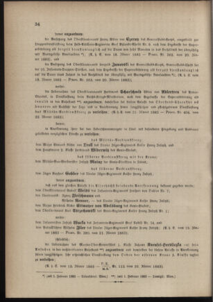 Kaiserlich-königliches Armee-Verordnungsblatt: Personal-Angelegenheiten 18830124 Seite: 2