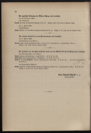 Kaiserlich-königliches Armee-Verordnungsblatt: Personal-Angelegenheiten 18830224 Seite: 8