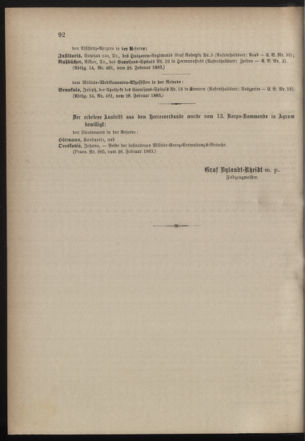 Kaiserlich-königliches Armee-Verordnungsblatt: Personal-Angelegenheiten 18830310 Seite: 10