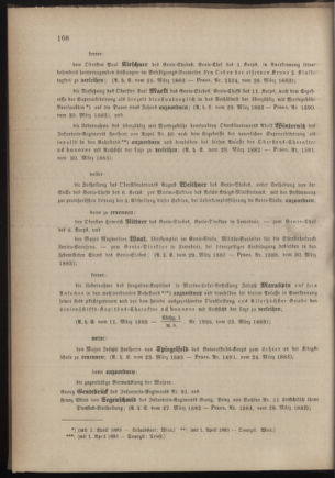 Kaiserlich-königliches Armee-Verordnungsblatt: Personal-Angelegenheiten 18830331 Seite: 2