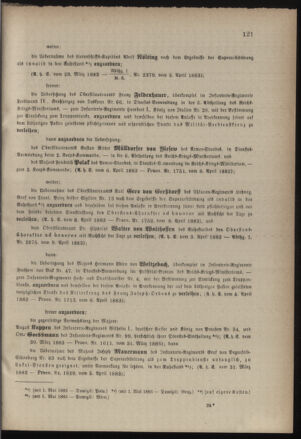 Kaiserlich-königliches Armee-Verordnungsblatt: Personal-Angelegenheiten 18830411 Seite: 3