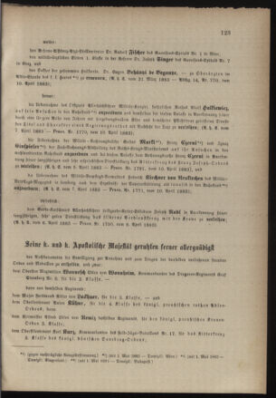 Kaiserlich-königliches Armee-Verordnungsblatt: Personal-Angelegenheiten 18830411 Seite: 5