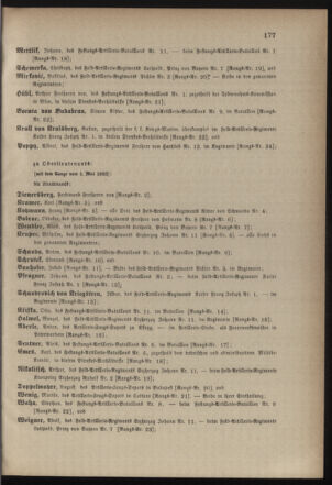 Kaiserlich-königliches Armee-Verordnungsblatt: Personal-Angelegenheiten 18830427 Seite: 31