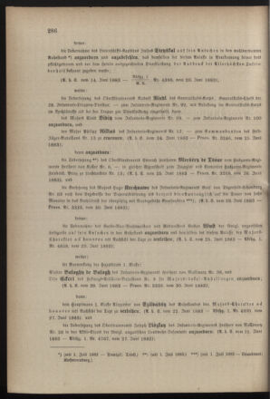 Kaiserlich-königliches Armee-Verordnungsblatt: Personal-Angelegenheiten 18830630 Seite: 2