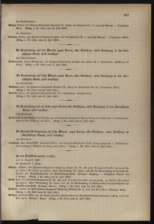 Kaiserlich-königliches Armee-Verordnungsblatt: Personal-Angelegenheiten 18830731 Seite: 19