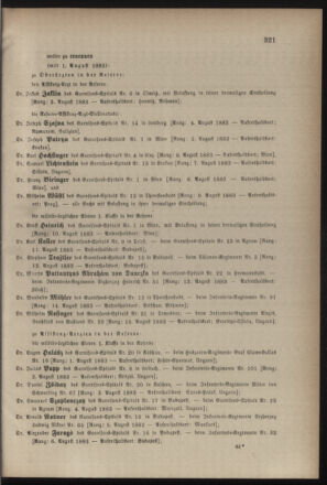 Kaiserlich-königliches Armee-Verordnungsblatt: Personal-Angelegenheiten 18830731 Seite: 3