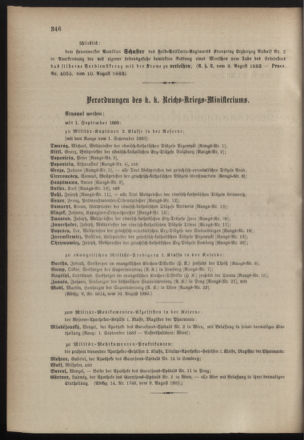 Kaiserlich-königliches Armee-Verordnungsblatt: Personal-Angelegenheiten 18830815 Seite: 2