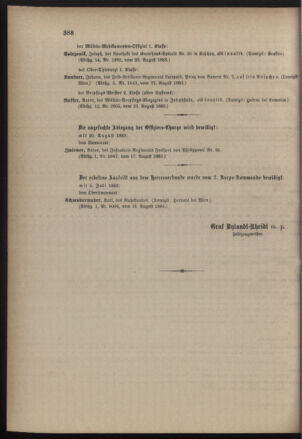 Kaiserlich-königliches Armee-Verordnungsblatt: Personal-Angelegenheiten 18830825 Seite: 6