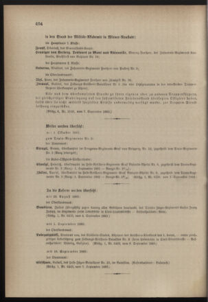 Kaiserlich-königliches Armee-Verordnungsblatt: Personal-Angelegenheiten 18830910 Seite: 8