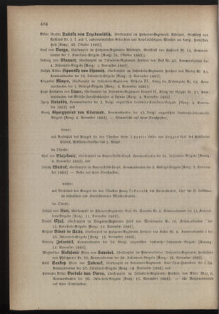 Kaiserlich-königliches Armee-Verordnungsblatt: Personal-Angelegenheiten 18831028 Seite: 20