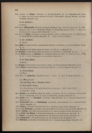 Kaiserlich-königliches Armee-Verordnungsblatt: Personal-Angelegenheiten 18831028 Seite: 24