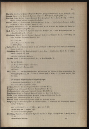 Kaiserlich-königliches Armee-Verordnungsblatt: Personal-Angelegenheiten 18831028 Seite: 67